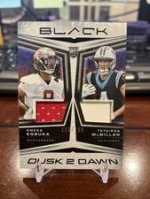 2025 Panini Black EMEKA EGBUKA & MCMILLAN Dusk 2 Dawn RC Dual Patch /199