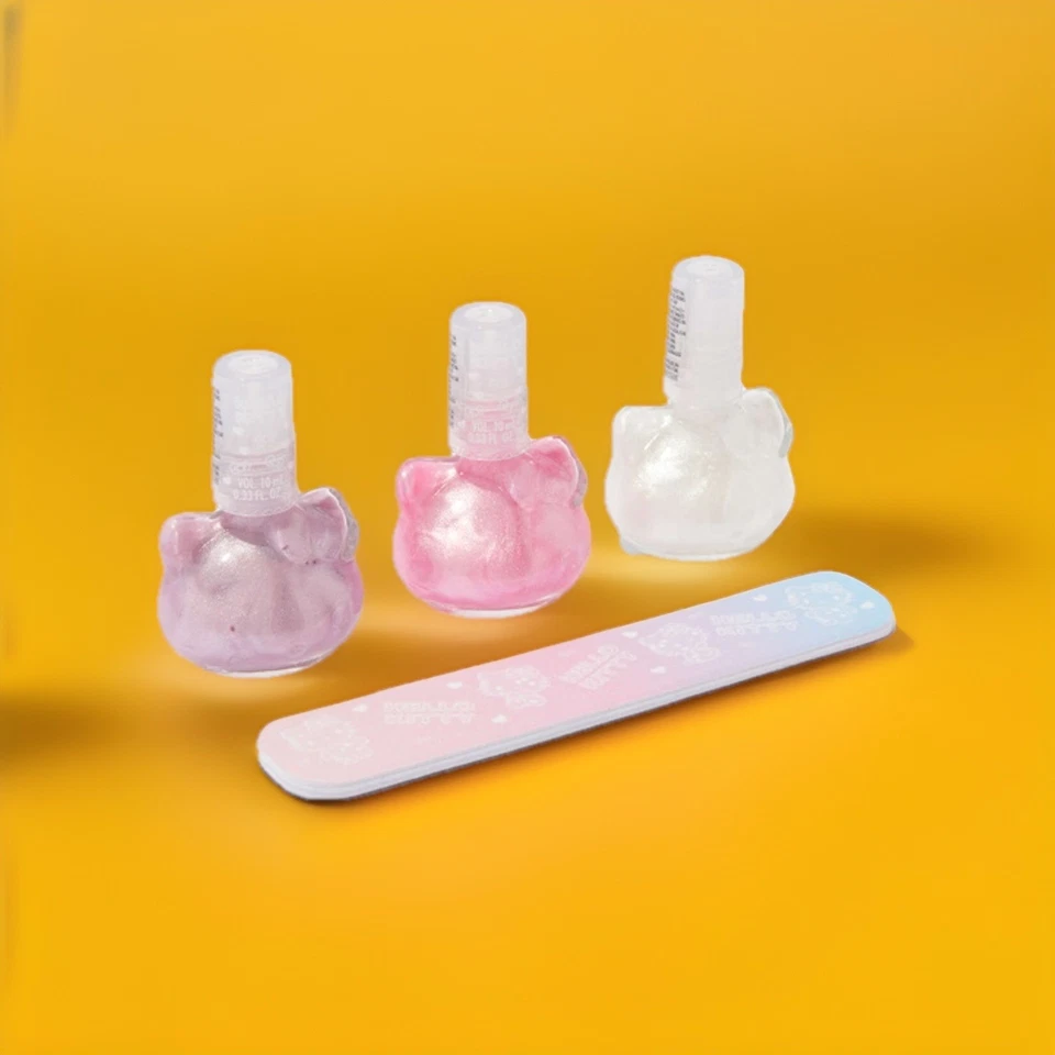 Juego de esmalte de uñas Sanrio Hello Kitty 50 aniversario - Paquete de 4 nuevos en paquete Foto 2 de 3