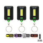 LiteZall 24389 CobFob Tactical Keychain 120 Lumens (3 Pack)