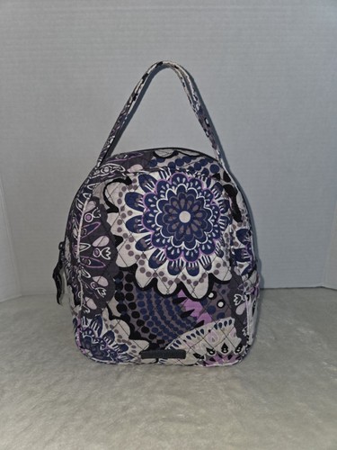 Vera Bradley lila Mimose Medaillon beleidigt Mittagessen Box - Bild 3 von 10