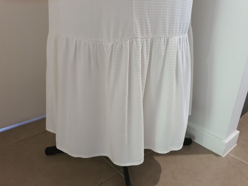 LADIES NEW JAY JAYS WHITE MAXI DRESS SIZE 16 - Picture 9 of 9