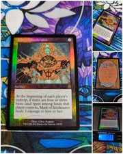 MTG Mask Of Intolerance 🇬🇧 EX RARE FOIL Card Magic the Gathering Apocalypse