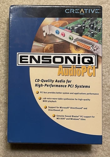 NEW/SEALED Creative ENSONIQ Audio PCI Card CT4810 Model ES4815