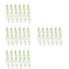 24 pcs Fake Hanging Plants Artificial Hanging Plant Plastic Green