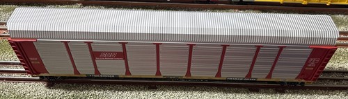 MTH~Premier~O Scale~SOO Line Corrugated Auto Carrier!!!! #20-98467 - Picture 3 of 8
