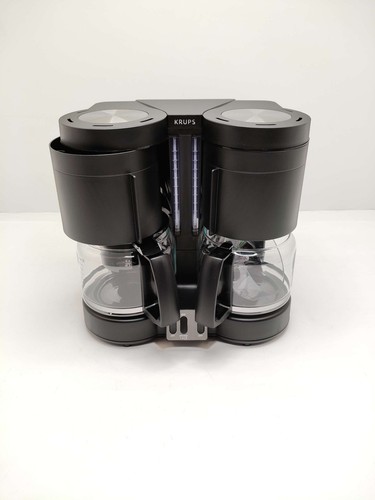 Krups Duothek KM8508 1 l Kaffeemaschine, schwarz, 2200 W, Glas B-WARE - Bild 2 von 10