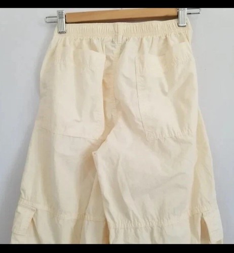 Wild Fable Women's Mid Rise XS Relaxed Cargo Pants Off White New w Tags - Picture 7 of 9