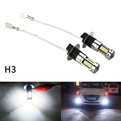 New Useful Fog Light Kit LED Replacement 6000K White Accessory Brand New - Picture 2 of 12