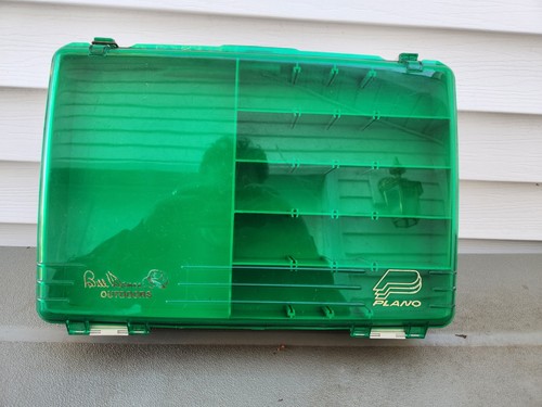 Vintage Bill Dance Outdoors PLANO Tackle System Box Rare Double Level Box Fishin - Bild 3 von 6