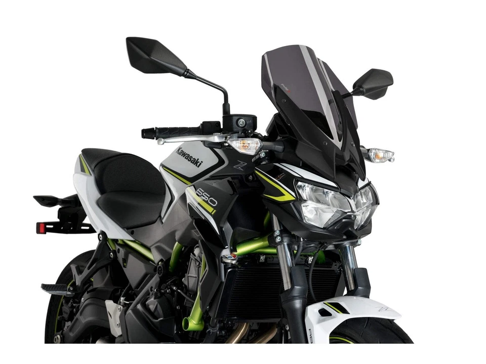 Puig Nueva Generación Touring Pantalla Parabrisas Luz Humo para Kawasaki Z650 (20-25) Foto 3 de 4