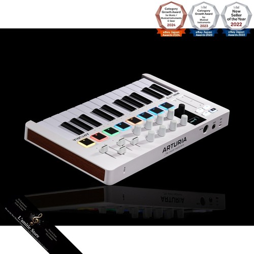 Arturia MiniLab 3 White WH MIDI Keyboard Controller MK3 25-Key Compact MiniLab3 - Bild 7 von 13