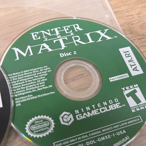 Enter the Matrix (Nintendo GameCube, 2003) Discs Only - Picture 3 of 6