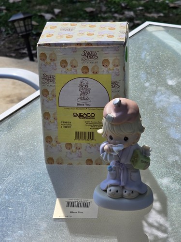 RETIRED 1999 Precious Moments "Bless You" 679879 Signed By Sam! - Picture 7 of 7