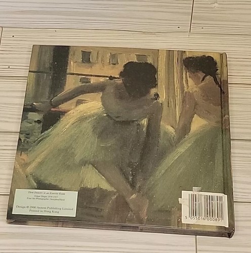 Hardcover Journal Blank Ballet Dancers Edgar Degasl 8x8 - Picture 2 of 6