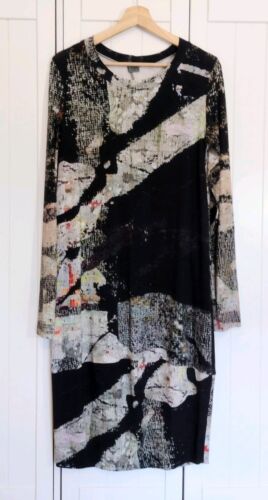 Crea Concept Jersey Dress UK 10 eu 38 Abstract Pattern - Picture 2 of 9