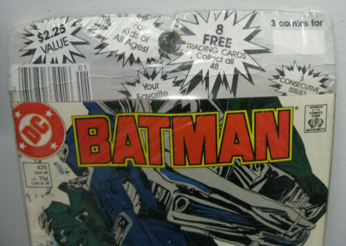 SEALED DC Batman 3 Pack 423/424/425 McFarlane Comic Book Set - Picture 7 of 11