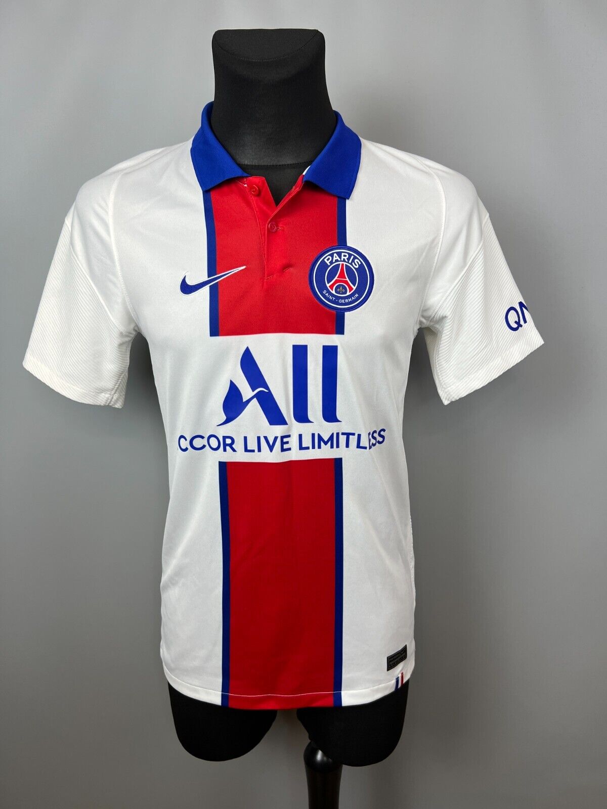 NIKE PSG 21/22 FOURTH JERSEY (WHITE/RED)