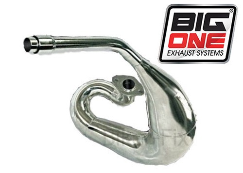 FITS YAMAHA DT125R DT125 R DT 125 CHROME BIG ONE EXHAUST SYSTEM + GASKET 1988-20 - Picture 2 of 3