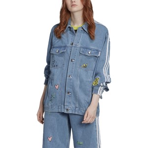 ADIDAS X FIORUCCI JACKET FL4147 CLEAR SKY JEANS DONNA fashion donna giacca | eBay