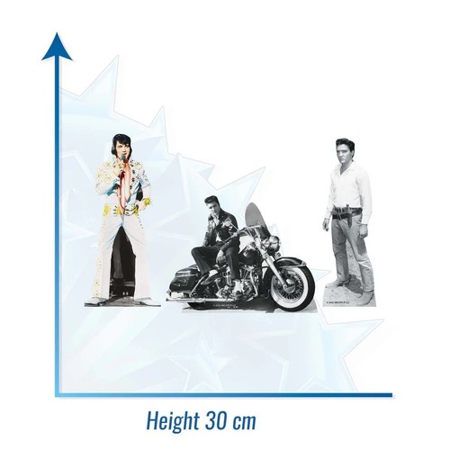 Elvis Shelf Top Pack Cowboy, Vegas, Motorbike Mini Pappaufsteller - Bild 2 von 2