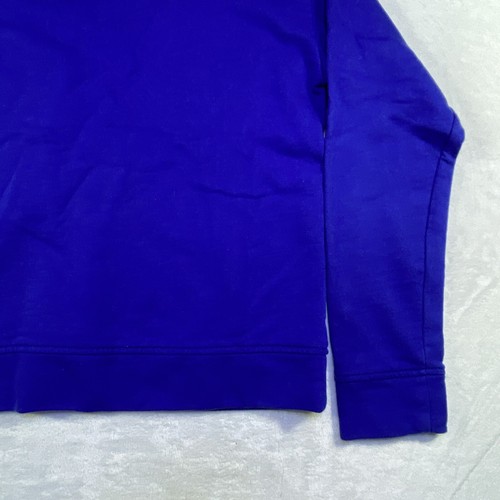 Sudadera Lauren Ralph Lauren Jersey Mujer M Azul Real Algodón Cremallera Bolsillos - Imagen 18 de 20