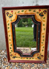 Large Hand Painted Mirror, Cottagecore, Farmhouse Decor, Chickens