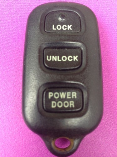 Mando a distancia de entrada sin llave genuino TOYOTA SIENNA LE/XLE 4 botones FOB FCC: GQ43VT14T - Imagen 2 de 8