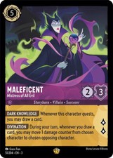 Lorcana  Maleficent - Mistress of All Evil - Into the Inklands  051