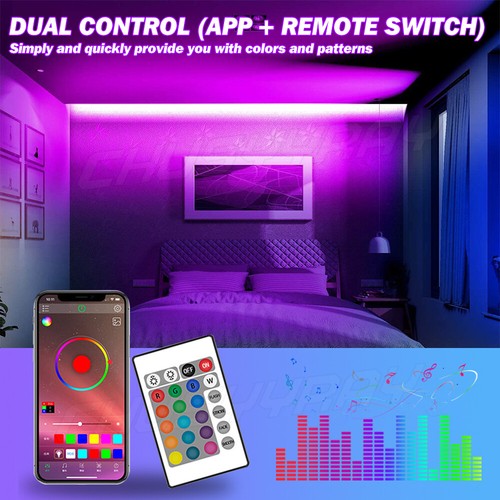 Bar Billiard Pool Table Bumper LED RGB Colour Changing Lights Remote Controlled - Picture 9 of 9