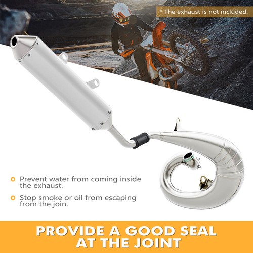 Tailpipe Rubber Seal Joint Sleeve For KTM 250 300 SX/XC/EXC/XCW/TPi 2017-2024 - Picture 3 of 8