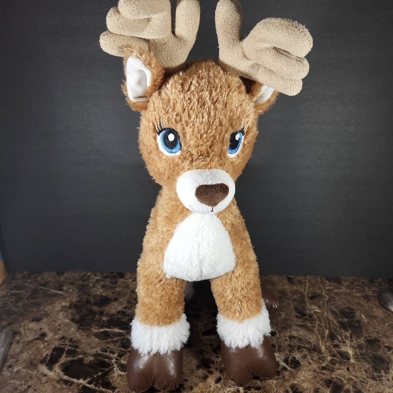 18-build-a-bear-merry-mission-shimmer-glisten-santa-reindeer-brown