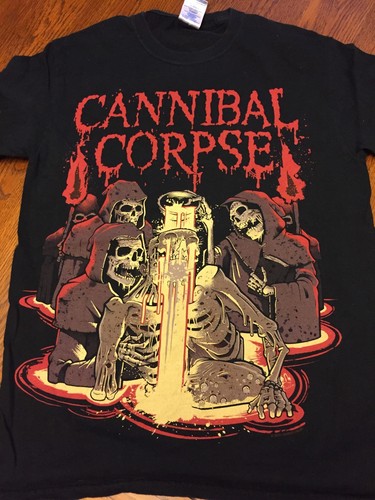 Cannibal Corpse 2014 Graphic T-shirt Size S