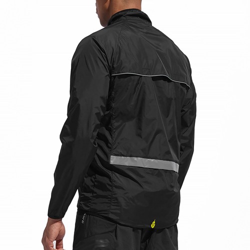 MTB Cycling Jacket Windproof Waterproof Bike Riding Coat Jerseys Reflective Tops - Picture 8 of 14