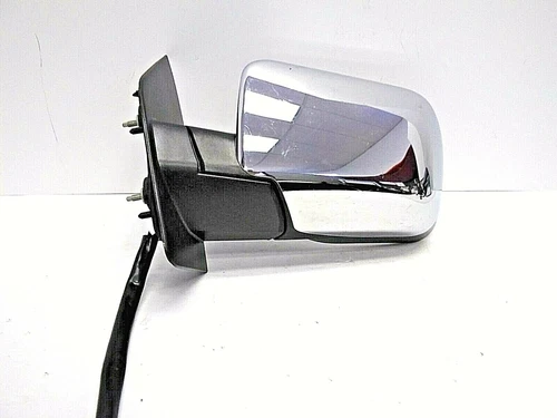 2010-2015 NISSAN TITAN ARMADA LEFT DRIVER'S SD CHROME DOOR MIRROR OEM# 1406965