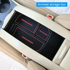 For Highlander 2015-2020 Car Center Console Armrest Box Glove Storage Box