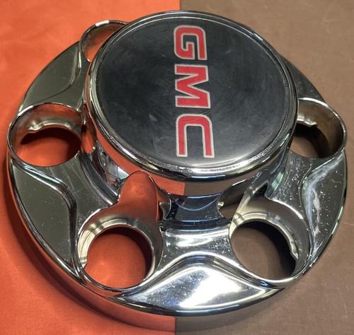 GMC Wheel Center HubCap Cap Chrome Sierra Yukon PICKUP VAN SUBURBAN 1500 2500 OE - Picture 2 of 9