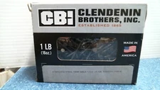 Clendenin Brothers INC. 1-1/4" Stainless Steel Trim Nails Bronze 1 lb.(5T2566)FS