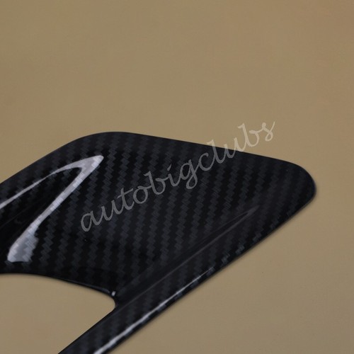 For Honda CR-V 2020-2022 Carbon Fiber Rear Fog Light Bumper Cover Trim Accessory - Picture 4 of 5