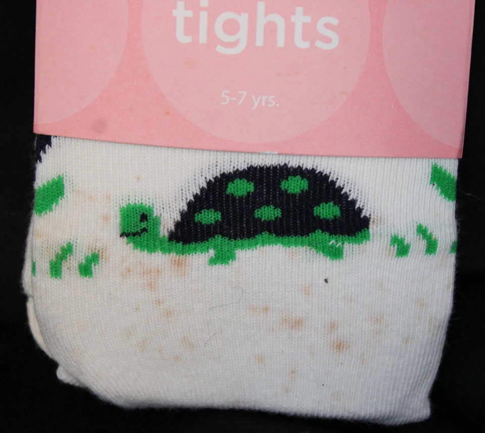 NUEVO 2006/05 Gymboree Prep 5-7 Primavera Tortuga Medias Tejido Algodón Foto 2 de 4
