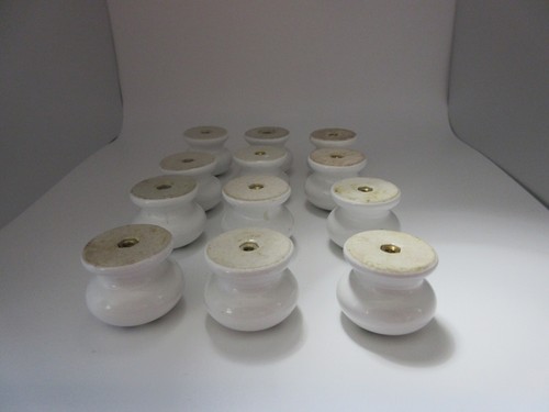 PORTMEIRION BOTANISCHER GARTEN Chrysantheme Keramik Schublade Zugknöpfe 12er Set SET - Bild 6 von 7