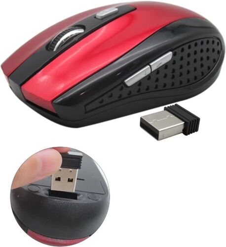 2 Wireless Optical Mouse Mice 2.4GHz USB Receiver For Laptop PC Computer DPI USA - Picture 13 of 18
