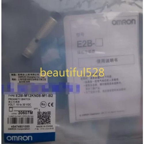 One New Omron E2B-M12KN08-M1-B2 Proximity Sensor Free Shipping - Picture 1 of 2