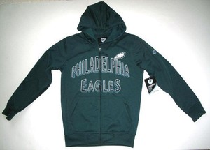 philadelphia eagles full zip hoodie