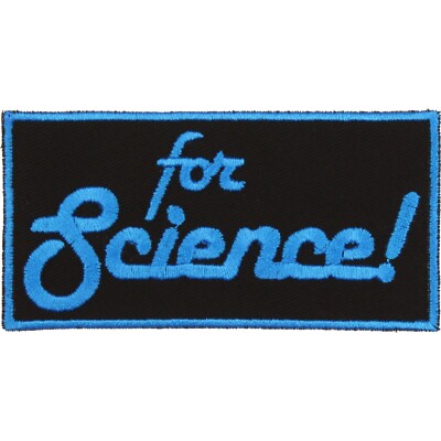 For Science! Patch - Made in USA - Mad Science Patch - Mad Scientist ...