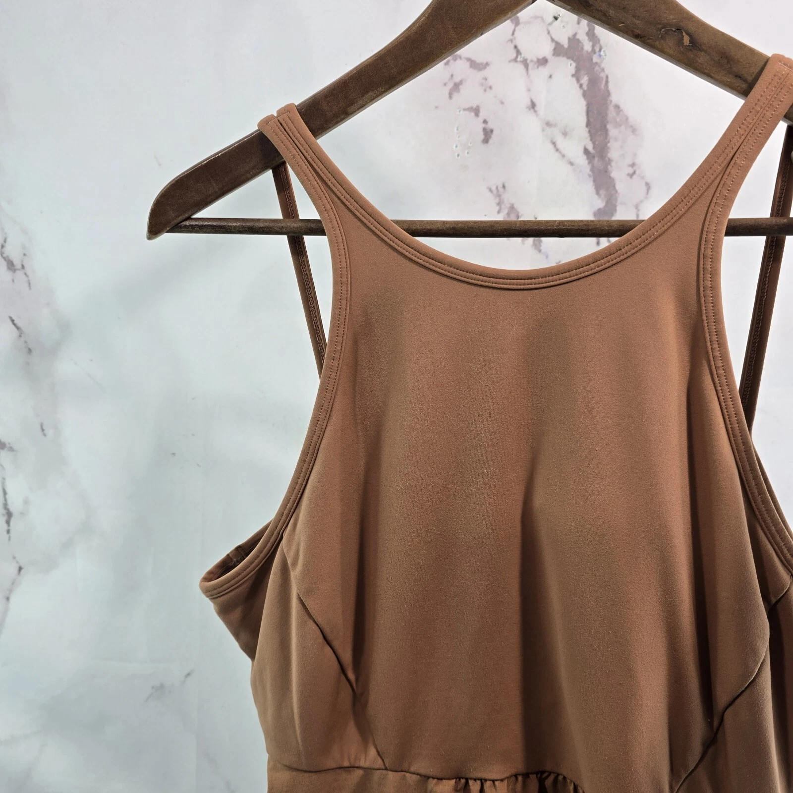 prana high low railay strappy shelf bra tank-top