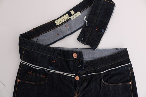 ACHT Jeans Blue Denim Cotton Bottoms Adjustable Waist Women Pants W26 RRP $220 - Picture 4 of 7