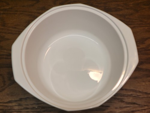 Mikasa Silk Flowers AA009 Fire & Ice N56 Vintage HTF 2 Quart Casserole 8 1/2" - Picture 9 of 24