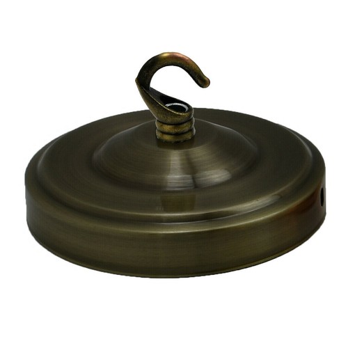 Vintage Lampenbaldachin Kronleuchter Decke Deckenrosette mit Haken Antik Canopy - Bild 15 von 23