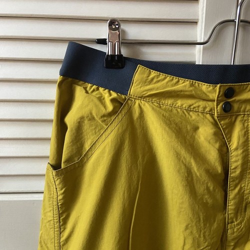 Mountain Equipment Inception Pants Hiking Trousers Yellow Performance Size 36 R - Picture 3 of 11