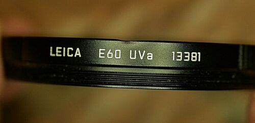 Leica Leitz E60 UVa filter, Cat # 13381 - Picture 2 of 2